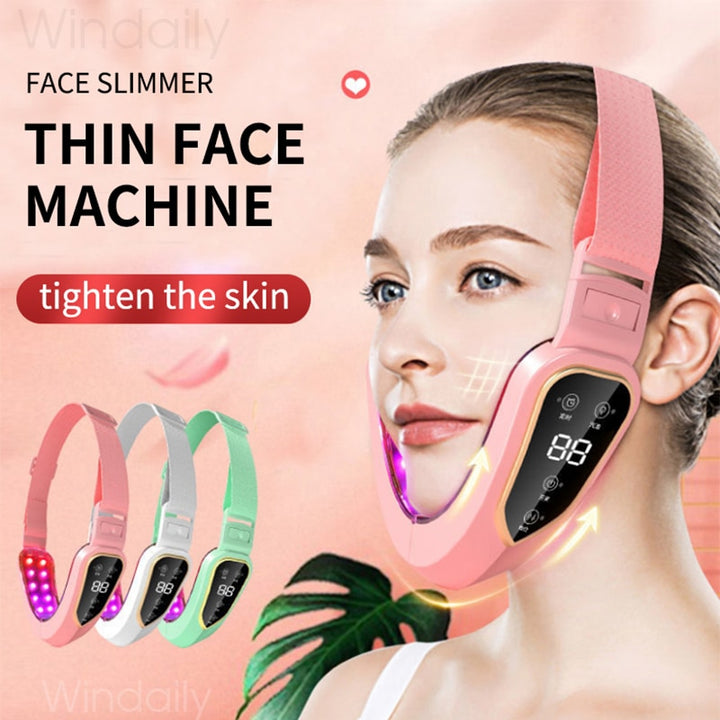 V-Face Shaped Cheek Lift  Belt Machine
